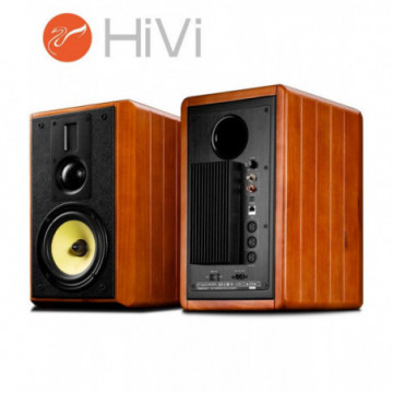 HiVi Swans M3AMKII – Zestaw kolumn stereo 2.0 Bluetooth, WiFi