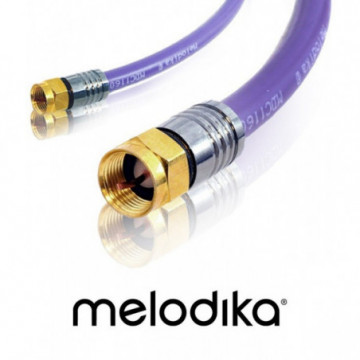Kabel antenowy Melodika MDF120 Wtyk-Wtyk F 12m