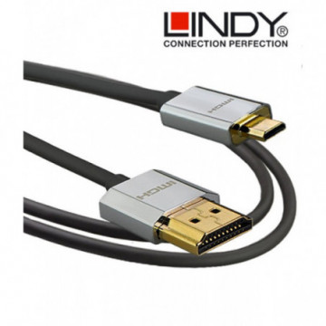 Kabel slim 2.0 HDMI - micro HDMI Lindy CROMO