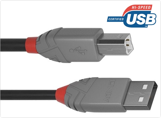 Kabel USB 2.0 A-A Lindy 3667x - cecha 1